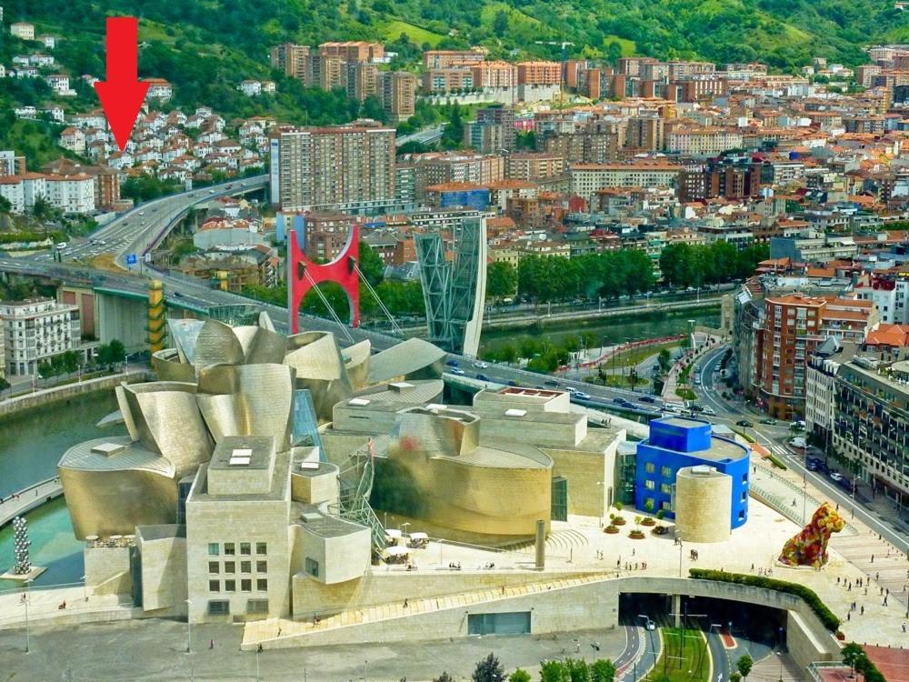 Estudio A 5 Min Guggenheim Bilbao Exteriör bild