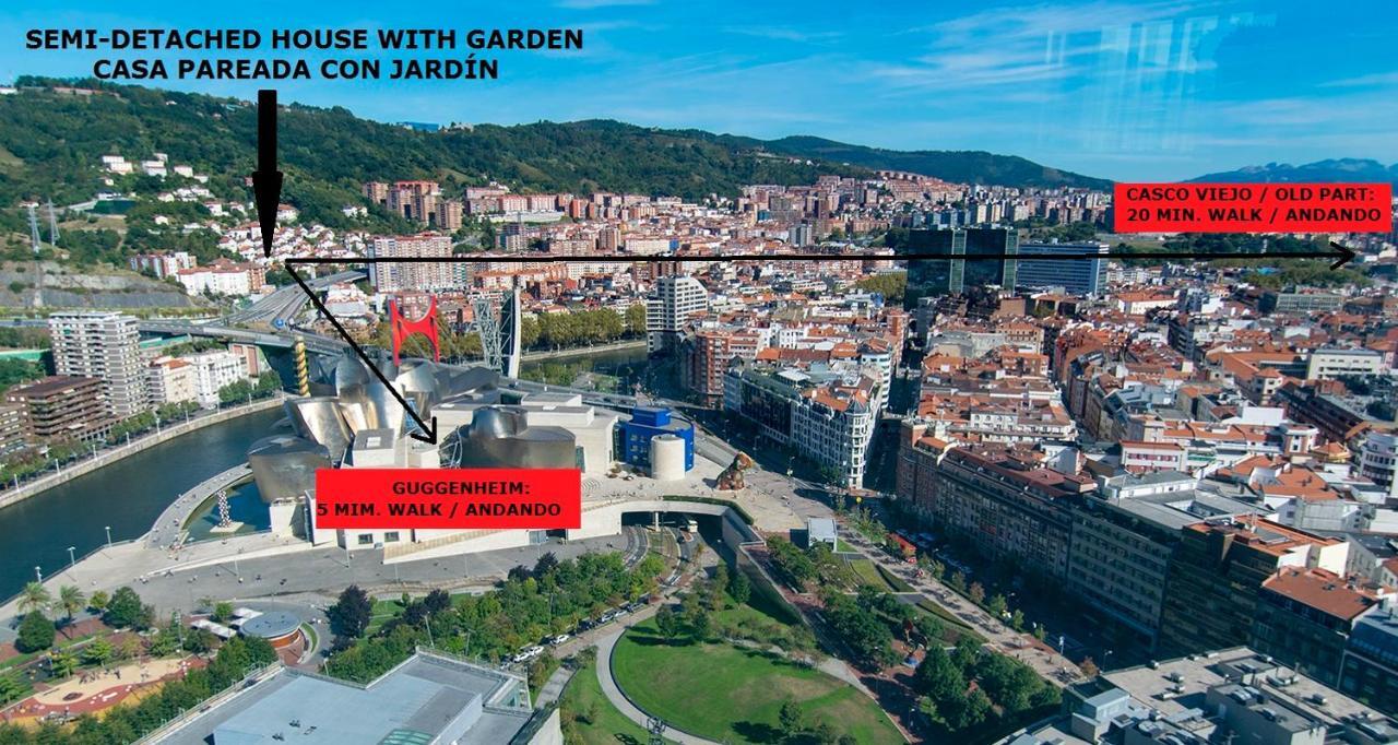 Estudio A 5 Min Guggenheim Bilbao Exteriör bild